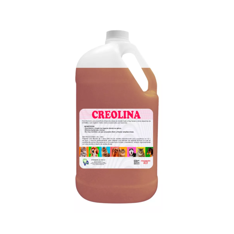 Creolina Pura 4 Litros Vitraquim Mascota