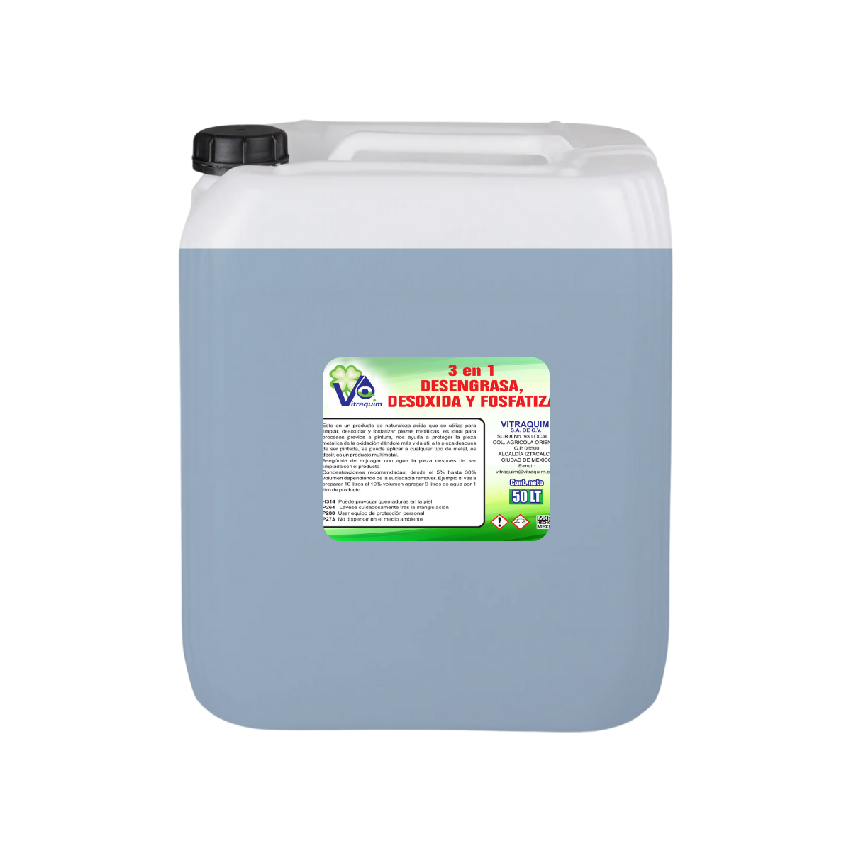 3 en 1 50L Industrial