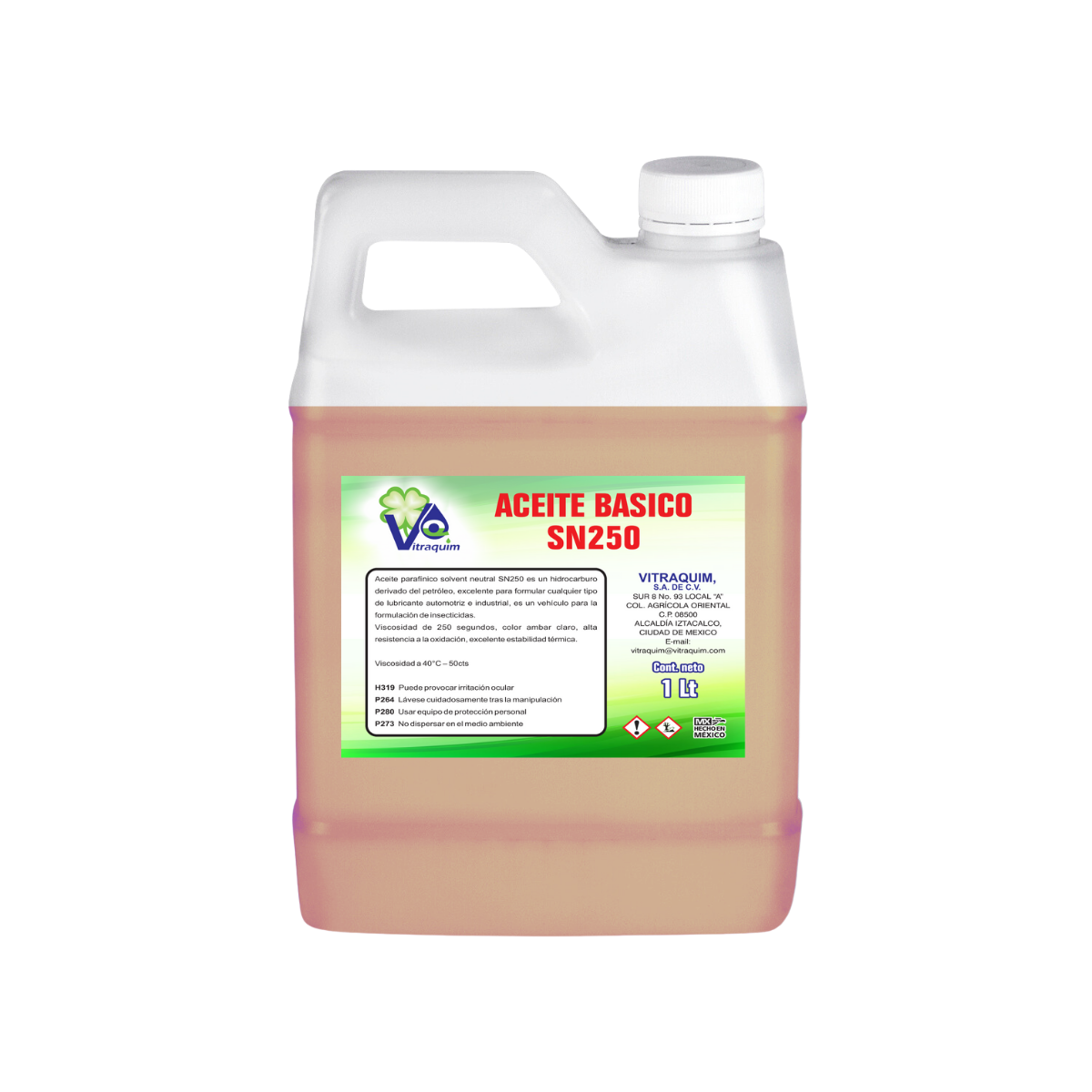 Aceite Basico Sn250 Vitraquim 1 L