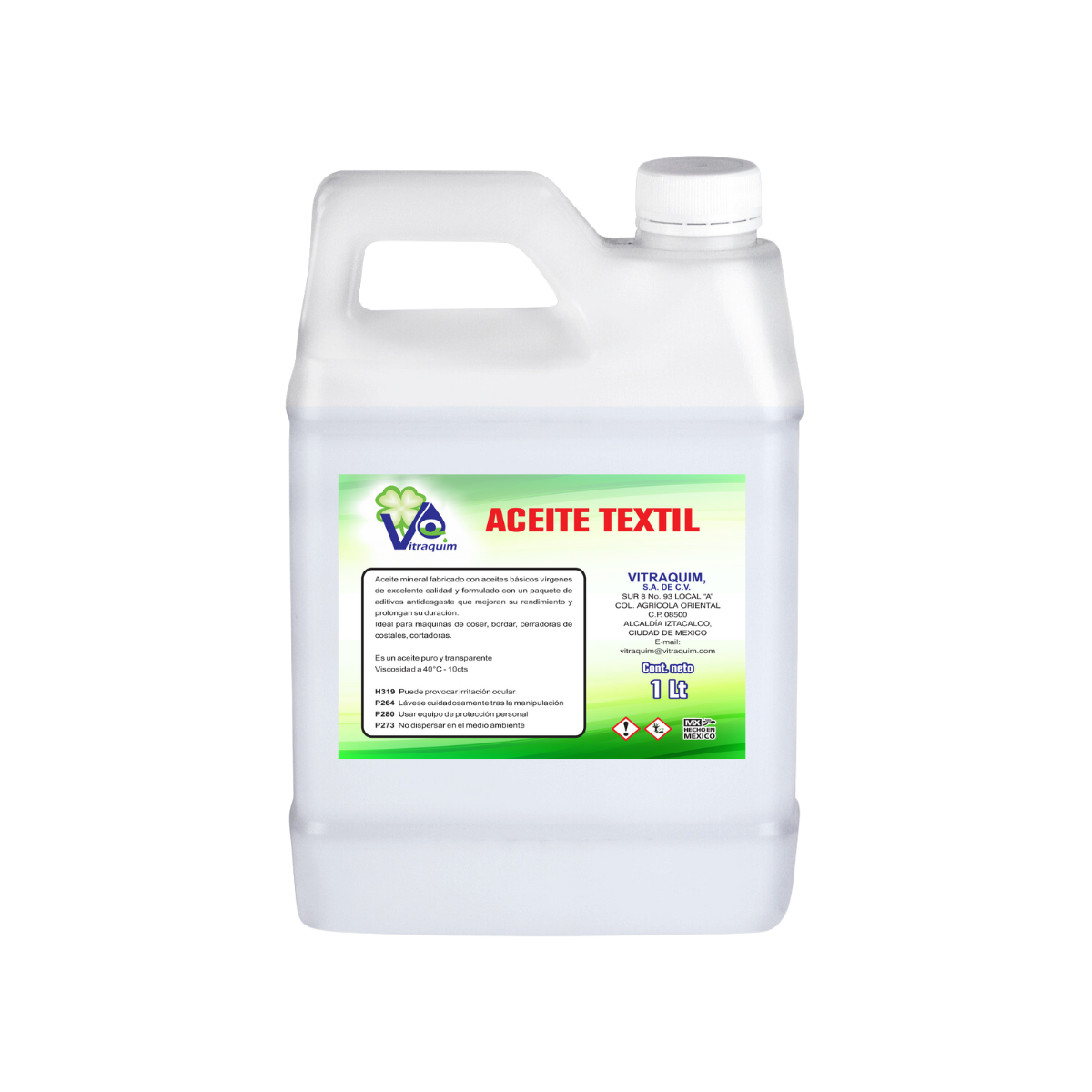 Aceite Textil Vitraquim 1 L