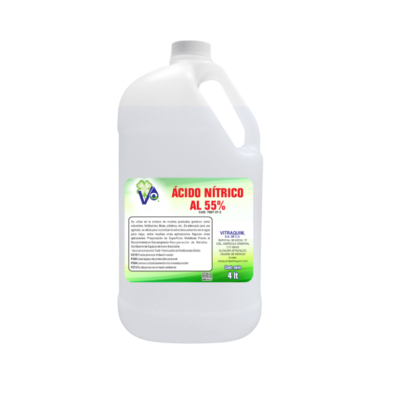 4l Acid Nitrico Al 55% Materias Primas