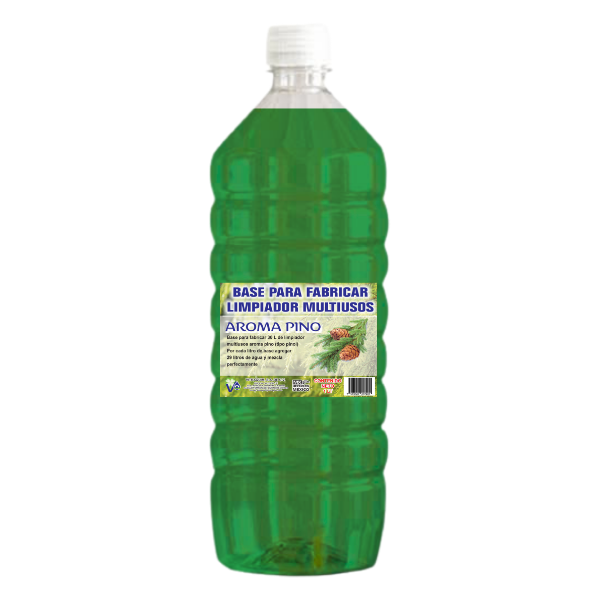 Vitraquim Base P/ Limpiador Multiusos Aroma Pino 1l Botella