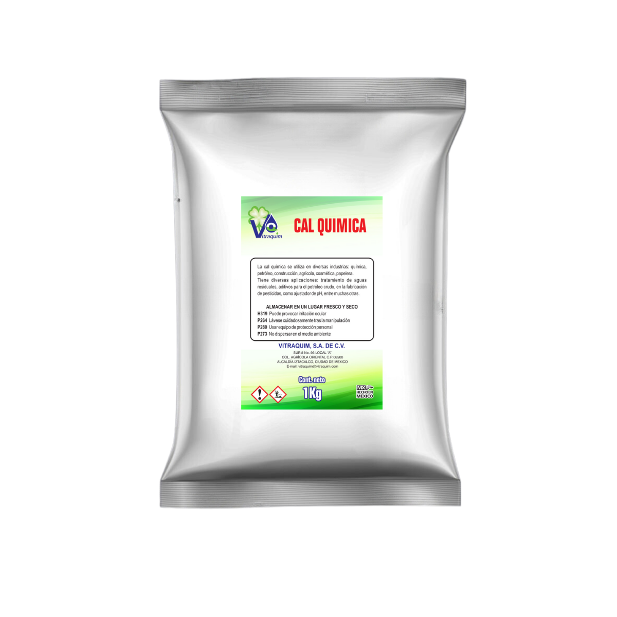 Cal Quimica Vitraquim 1 Kg