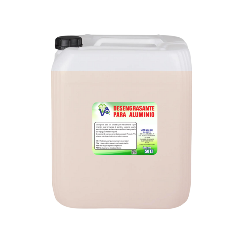 Vitraquim Desengrase Para Aluminio 50 L