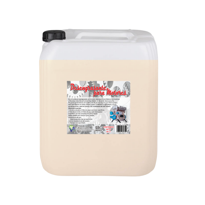 Limpiador Quita Grasa Para Motor 50L
