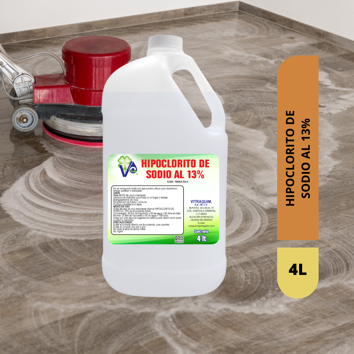 HIPOCLORITO DE SODIO AL 13% 4L (2)