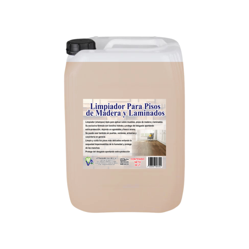 Limpiador De Pisos Madera Vitraquim 20L