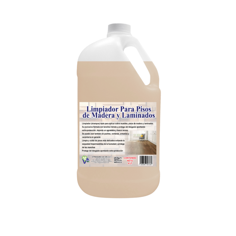 Limpiador De Pisos Madera Vitraquim 4L