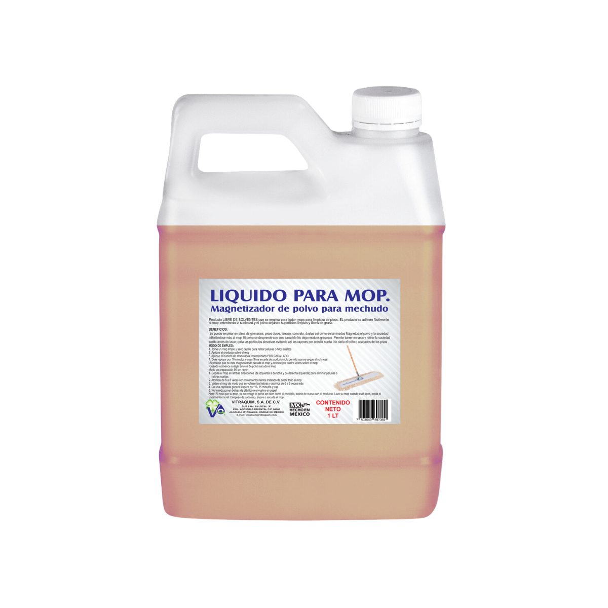Liquido Para Mop Vitraquim 1Litro