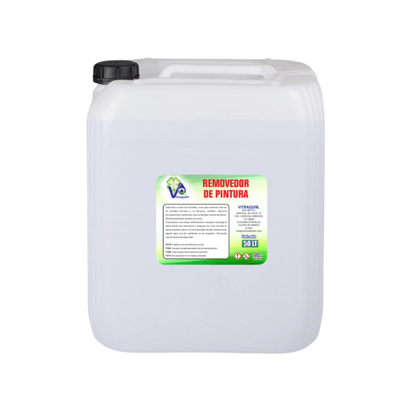 Removedor De Pintura Liquido 50 Litros Vitraquim Industria
