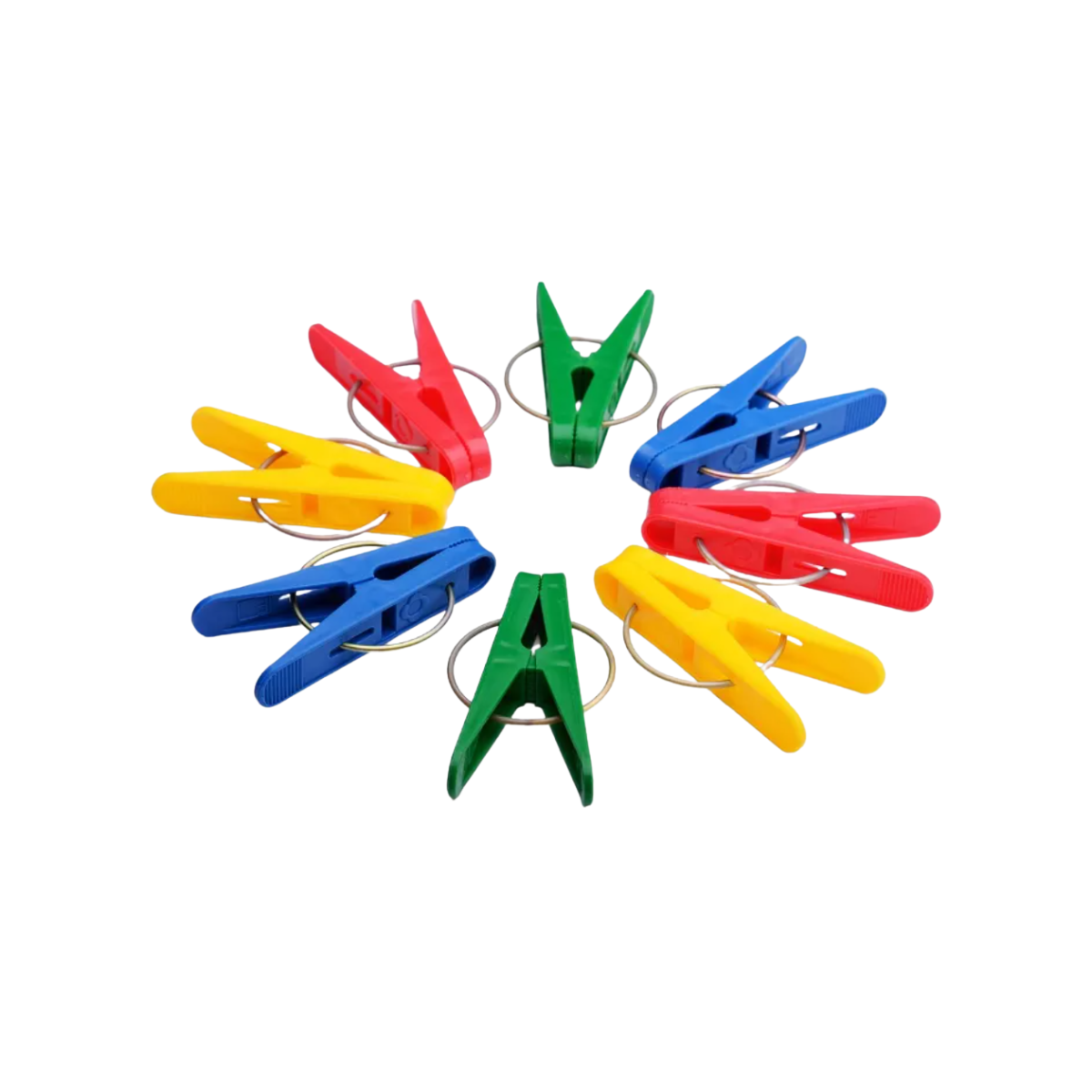 Pinzas De Ropa 1 Bolsa Con 100 Pinzas Calidad Durable