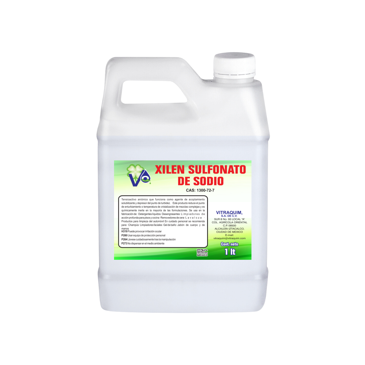 Xilen Sulfonato De Sodio Vitraquim Materia 4 L