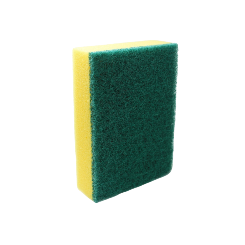 Fibra Verde Con Esponja Lavatrastes