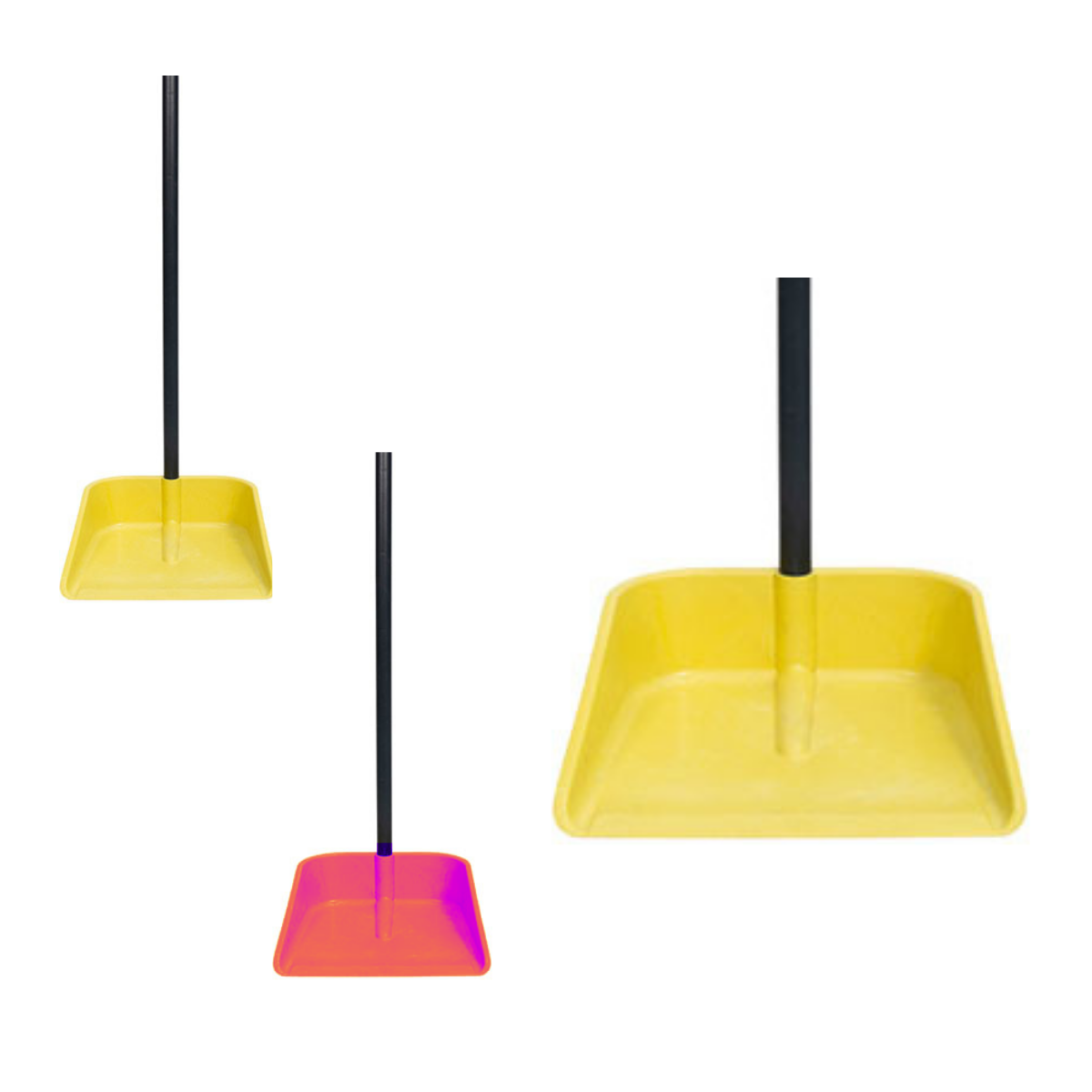 Recogedor De Plástico Con Baston Económico