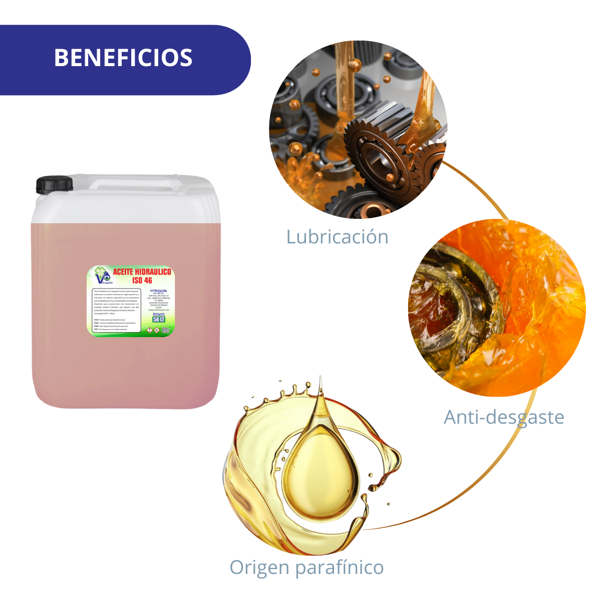 ACEITE HIDRAULICO ISO 46 50L APP