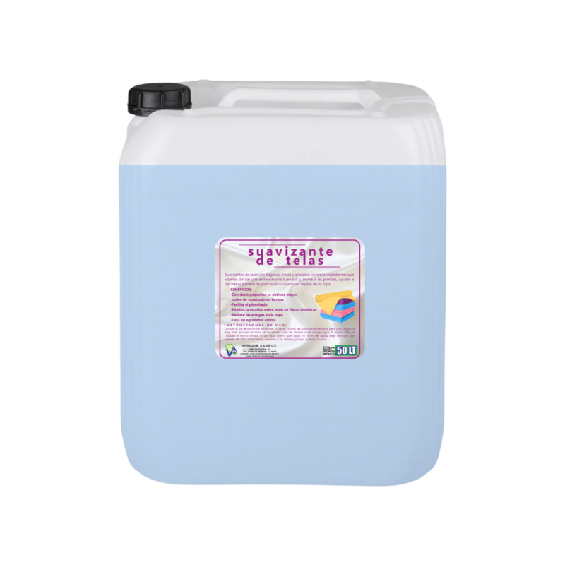 Suavizante De Telas Aroma Jazmin 50 Litros Vitraquim Hogar