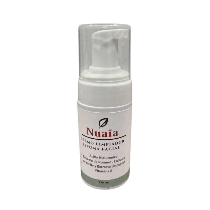 Dermolimpiador espuma facial